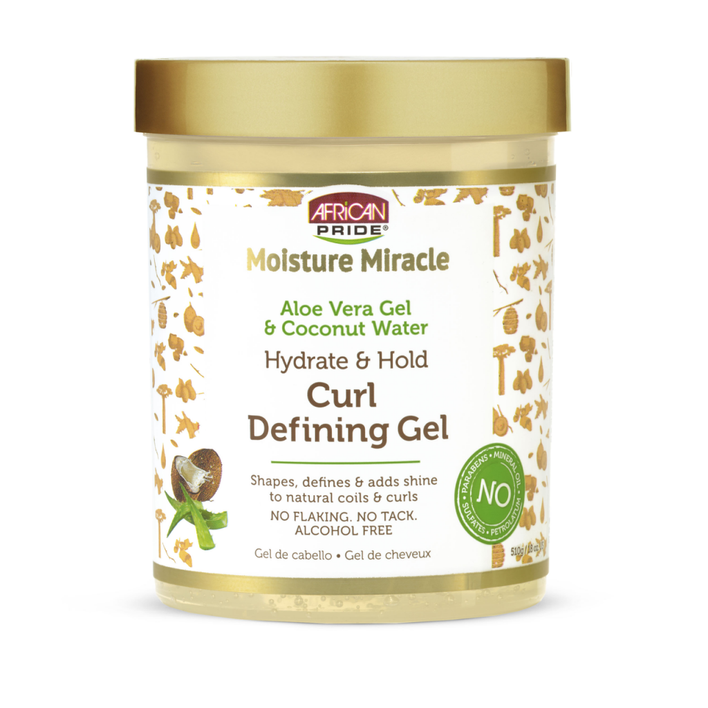 African Pride Moisture Miracle Curl Defining Gel, 18 Oz